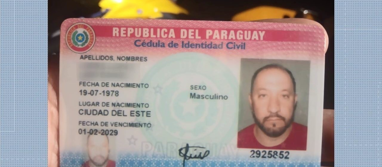 Mototaxista paraguaio morre em acidente 