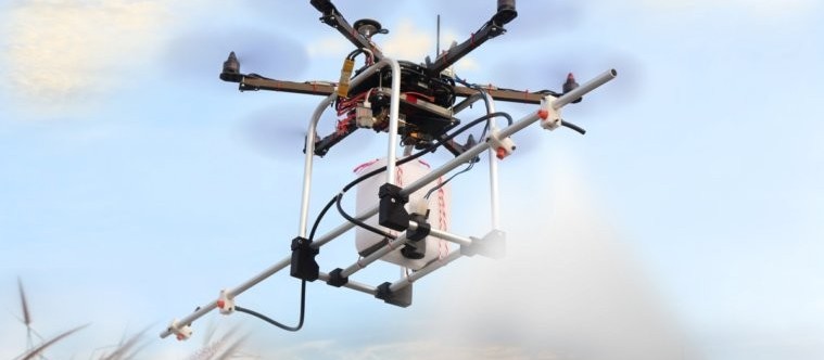 Drones são aliados na pulverização de plantas 
