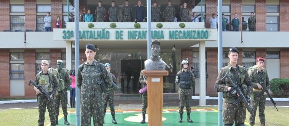 Dia do Exército Brasileiro: Comemorações acontecem no 33º Batalhão de Infantaria Mecanizado