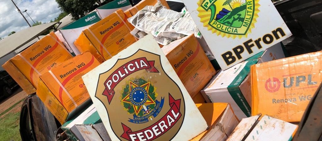 Polícia retira de circulação mais de R$ 190 mil em agrotóxicos