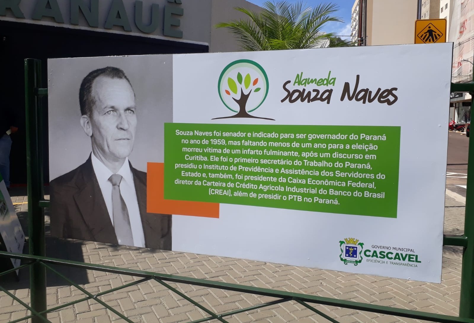 Entregue revitalização da  Alameda Souza Naves 