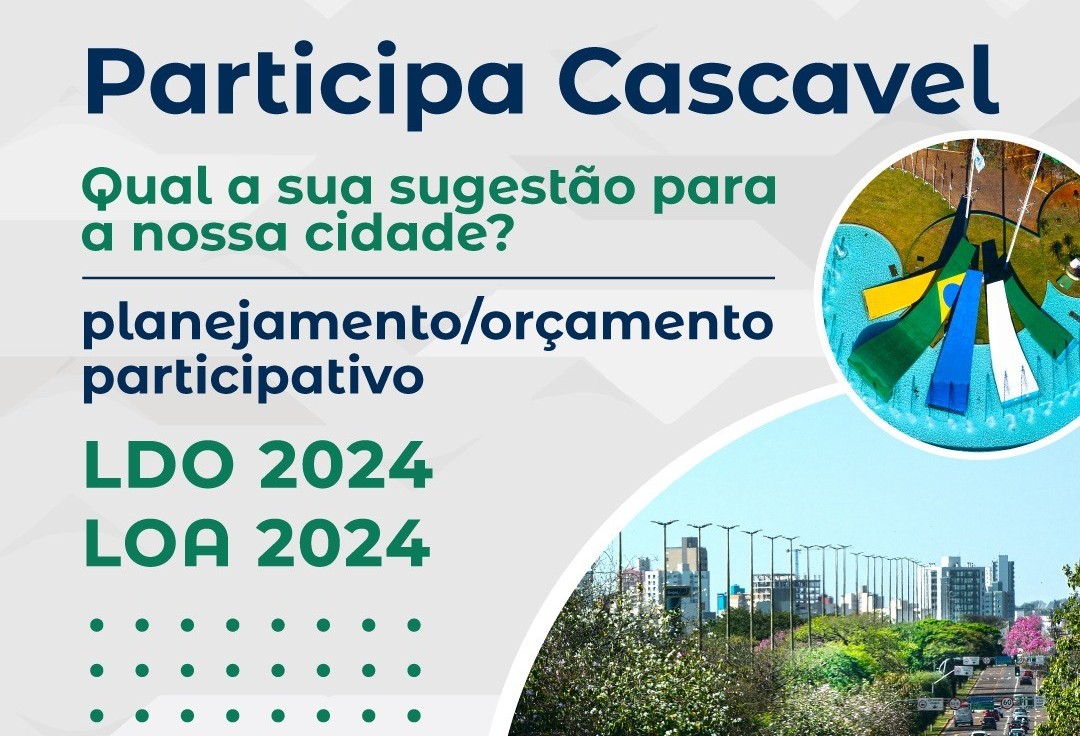Participa Cascavel: população já pode apresentar demandas de forma online