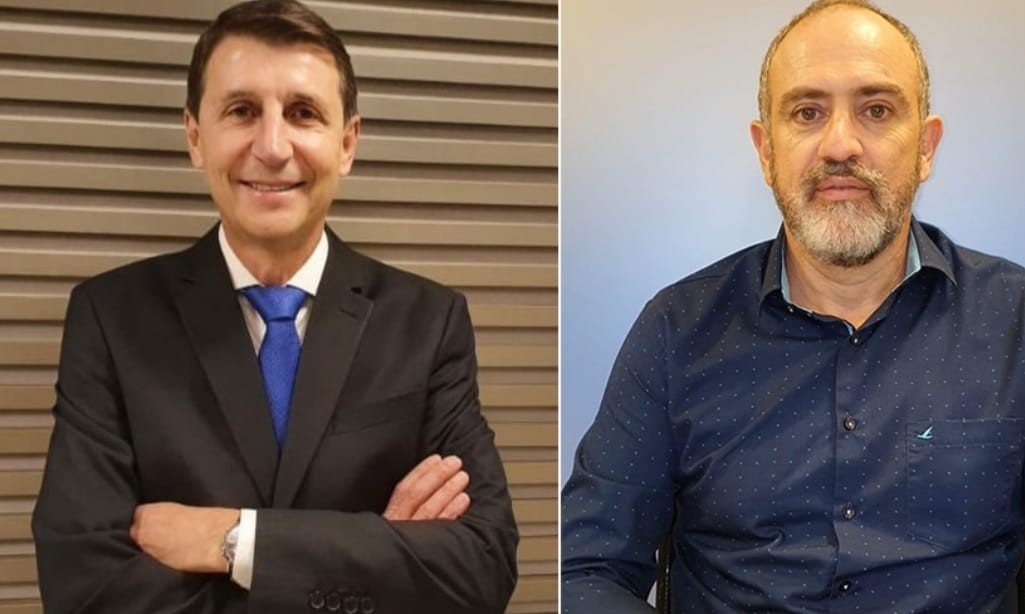 Genesio e Siro, presidente e vice da Acic para a gestão 2022/2023