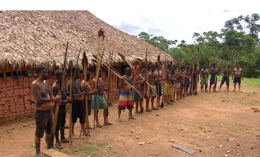 Território Yanomami em Roraima (Foto: Alexandro Pereira/Rede Amazônica)