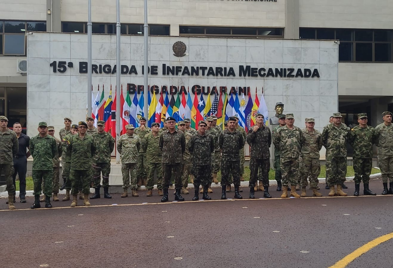 Exercício Paraná mobiliza 11 países em treinamento de ajuda humanitária